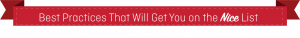 Infographic: Best Practices that will get you on the Nice list