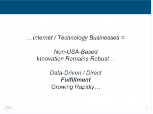 Internet / Technology businesses