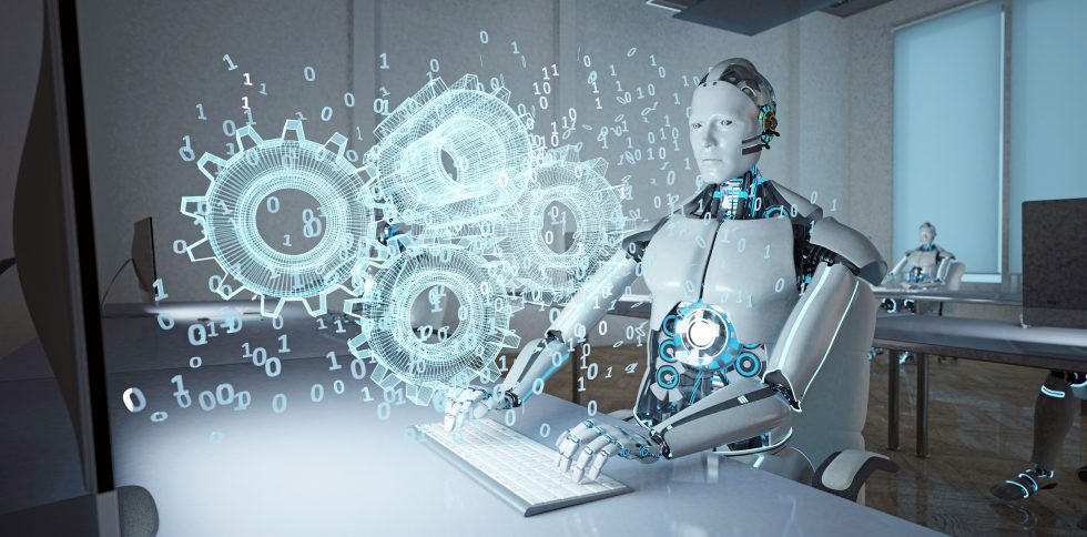 Automation - AI Robot computer