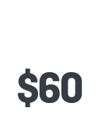 Shopping - $60