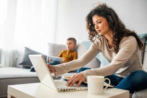 Woman on Laptop