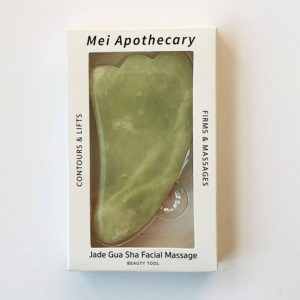 https://bidtellect.com/2020/10/bidtellectuals_beauty_products/ 16/21 Mei Apothecary Jade Gua Sha Facial Massage Tool
