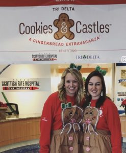 Katie Broussard and Co-Chair Cookies & Castles Event Scottish Rite