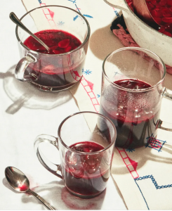 swedish glogg mulled wine glass
