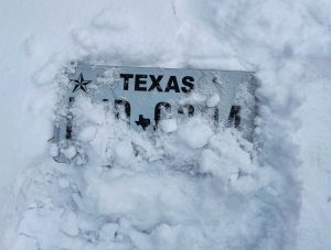texas snow car weather crisis