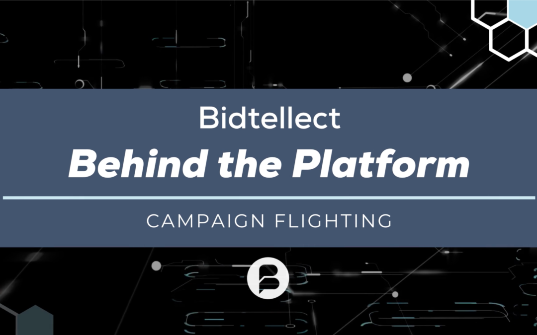 Bidtellect Behind the Platform: Campaign Flighting