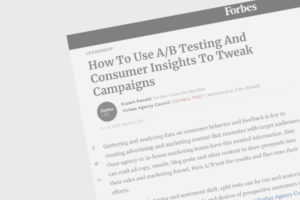 Screenshot of Forbes article