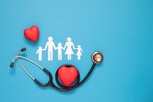 Family,Health,Care,And,Insurance,Concept.,Top,View