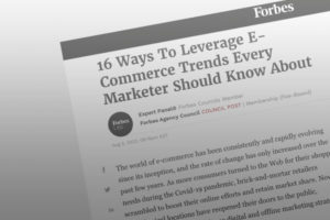 image of article forbes ecommerce trends lon otremba bidtellect ceo